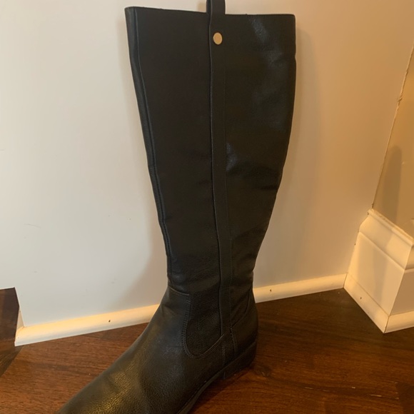 CK Black leather boots 7 - Picture 3 of 5